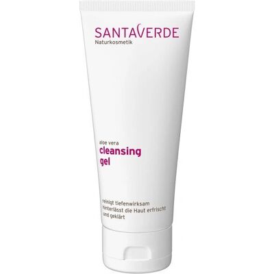 Santaverde Aloë Vera Gezichtsreiniger - Diepe Reinigingsgel voor Normale tot Vette Huid Santaverde Aloë Vera Gezichtsreiniger - Diepe Reinigingsgel voor Normale tot Vette Huid