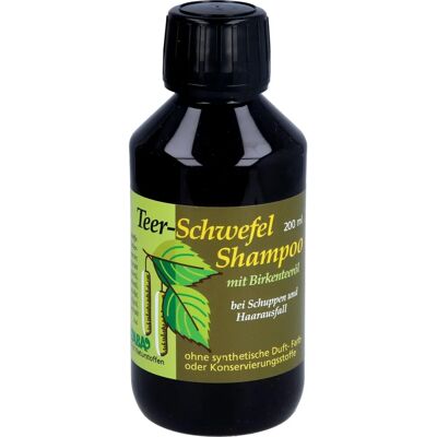 Ataba Teer Schwefel Shampoo - Anti-Schuppen & Haarausfall - 200ml Ataba Teer Schwefel Shampoo - Anti-Schuppen & Haarausfall - 200ml
