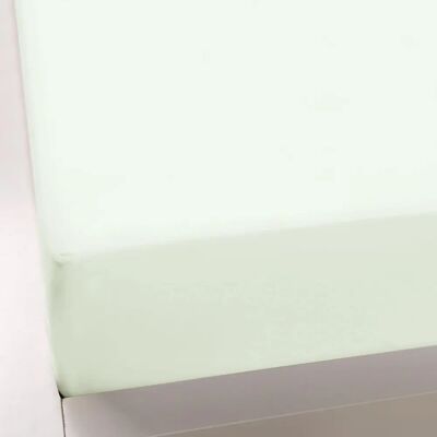 Formesse Drap-housse en jersey - Vert pastel - Taille Queen - Publicité Formesse Drap-housse en jersey - Vert pastel - Taille Queen - Publicité