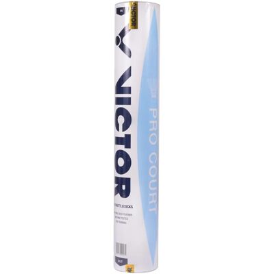 Volants de badminton plumes Victor Pro Court - 12 pcs - Vitesse 77 - Publicité Volants de badminton plumes Victor Pro Court - 12 pcs - Vitesse 77 - Publicité