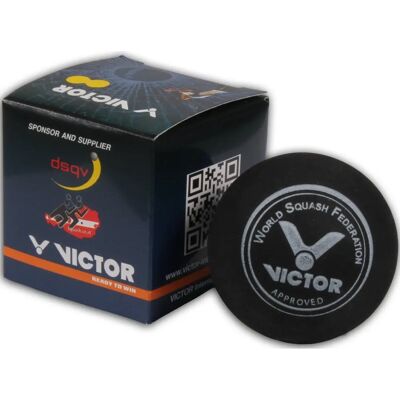 VICTOR Ensemble de 12 Balles de Squash Doubles - Balles de Squash - Publicité VICTOR Ensemble de 12 Balles de Squash Doubles - Balles de Squash - Publicité