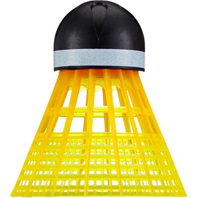 Vicfun Speed Badminton Fjerbold - Rør Med 3 Fjerbolde - Neon Orange Vicfun Speed Badminton Fjerbold - Rør Med 3 Fjerbolde - Neon Orange