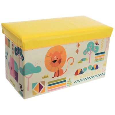 Boîte de rangement pour jouets Bieco multicolore - Rectangulaire - 60x30x35cm Boîte de rangement pour jouets Bieco multicolore - Rectangulaire - 60x30x35cm
