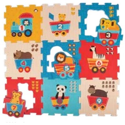 Bieco Gimnasio para bebés - Alfombrilla de juego puzzle multicolor para 6+ meses Bieco Gimnasio para bebés - Alfombrilla de juego puzzle multicolor para 6+ meses