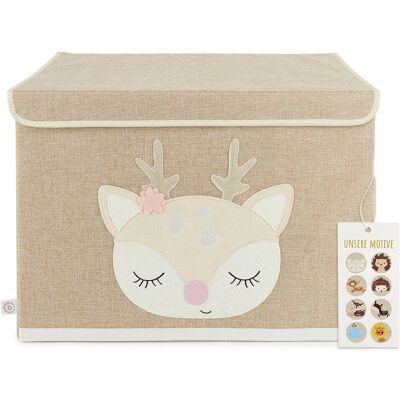 Bieco - 04000463 - Deer Ella - Arena - Caja de juguetes Bieco - 04000463 - Deer Ella - Arena - Caja de juguetes