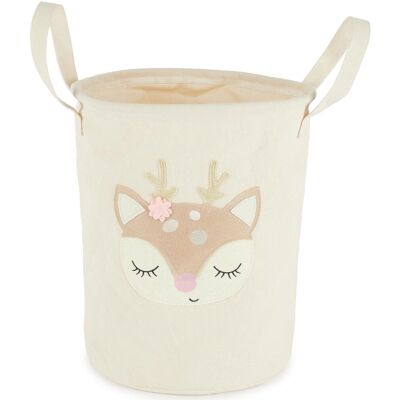 Bieco - 04000465 - Beige - Deer Ella - Cestino giocattoli Bieco - 04000465 - Beige - Deer Ella - Cestino giocattoli