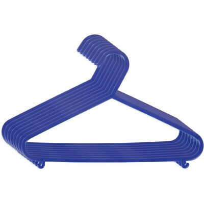 Bieco - Classic - Bleu - Plastique - Cintre de vêtement - Publicité Bieco - Classic - Bleu - Plastique - Cintre de vêtement - Publicité