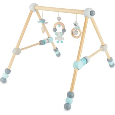 Bieco GYM per Bambini - Centro di Gioco in Legno Elefante Regolabile Bieco GYM per Bambini - Centro di Gioco in Legno Elefante Regolabile