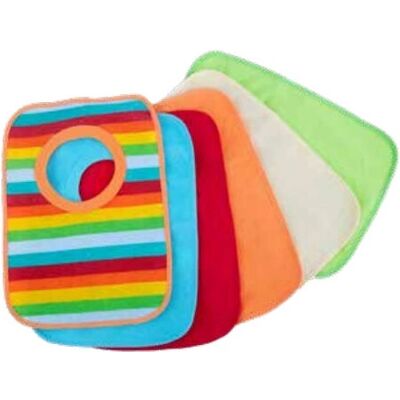 Bieco Baby Lätzchen Regenbogen-Set - Saugfähig, Weich, Wasserdicht Bieco Baby Lätzchen Regenbogen-Set - Saugfähig, Weich, Wasserdicht