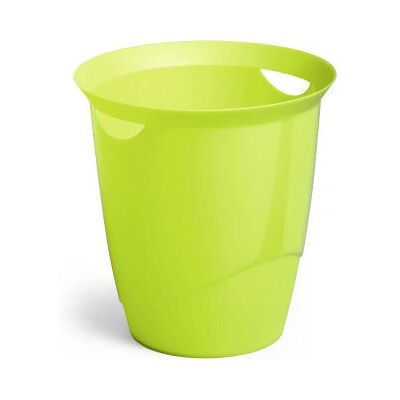 DURABLE Trend Waste Bin 16L - Waste Paper (17017) opaque green DURABLE Trend Waste Bin 16L - Waste Paper (17017) opaque green