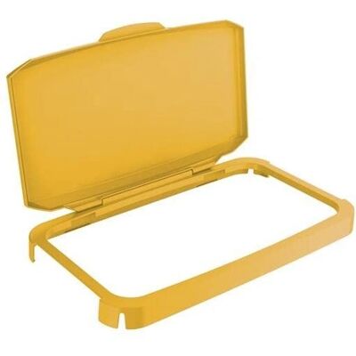 Durable - Gelber Klappdeckel für 60L Behälter Durable - Gelber Klappdeckel für 60L Behälter