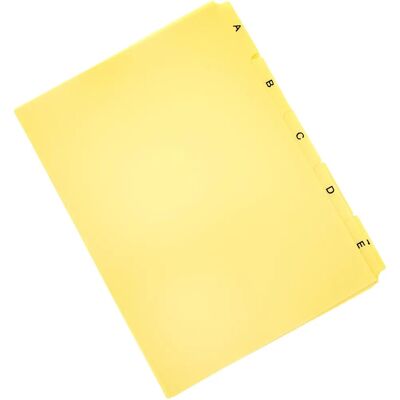 Durable 365004 A-Z Register PVC Gelb - Index Durable 365004 A-Z Register PVC Gelb - Index
