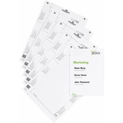 Durable Placa de Informação Branca 149x210,5mm Durable Placa de Informação Branca 149x210,5mm