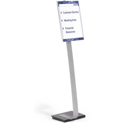 Durable Sign Holder - A3 Silver Vertical/Horizontal Durable Sign Holder - A3 Silver Vertical/Horizontal