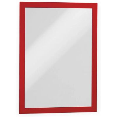 Durable DURAFRAME Auto-adesivo A4 Moldura Vermelha - Moldura de Informação Durable DURAFRAME Auto-adesivo A4 Moldura Vermelha - Moldura de Informação