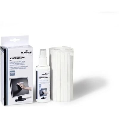 Durable SCREENCLEAN Reinigungsset für LCD/TFT/Plasma - Gelb, Grün, Grau Durable SCREENCLEAN Reinigungsset für LCD/TFT/Plasma - Gelb, Grün, Grau