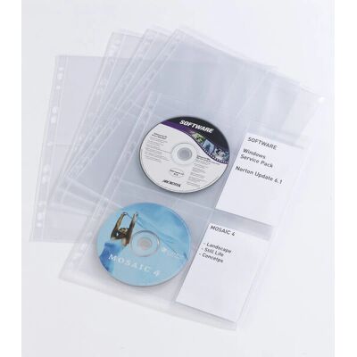 Housse CD/DVD Durable 5238-19 Transparente - 40 Disques Housse CD/DVD Durable 5238-19 Transparente - 40 Disques