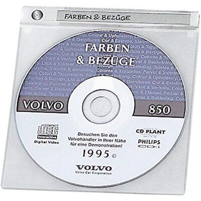 Durable 5200-19 - Transparent CD/DVD-omslag - 10 st Durable 5200-19 - Transparent CD/DVD-omslag - 10 st
