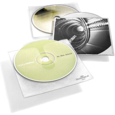 Durable 520219 Optische Disc-Hülle - 1 Scheibe - Transparent - DVD/CD Aufbewahrung Durable 520219 Optische Disc-Hülle - 1 Scheibe - Transparent - DVD/CD Aufbewahrung
