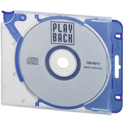 Durable Modell 526906 - Optisches Disc-Hülle für 1 Scheibe - Blau, Transparent Durable Modell 526906 - Optisches Disc-Hülle für 1 Scheibe - Blau, Transparent