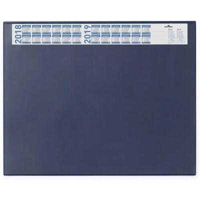 Durable 720407 Navy Schreibtischunterlage - Jahrkalender, PVC, rutschfest Durable 720407 Navy Schreibtischunterlage - Jahrkalender, PVC, rutschfest