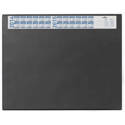 Durable 7204-01 Schreibtischunterlage - Kalender, PVC, Schwarz Durable 7204-01 Schreibtischunterlage - Kalender, PVC, Schwarz