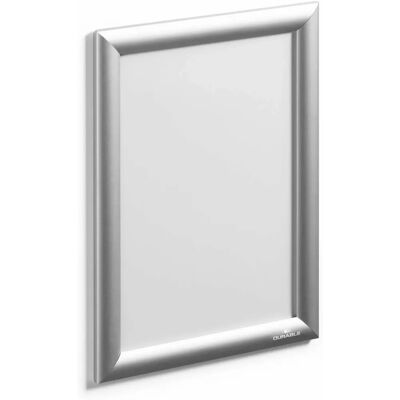 Durable A4 Silver Aluminium Wall Frame - Impact-Resistant, UV Protected Durable A4 Silver Aluminium Wall Frame - Impact-Resistant, UV Protected