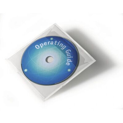 DURABLE POCKETFIX 8080-19 - Étui pour disques optiques DURABLE POCKETFIX 8080-19 - Étui pour disques optiques