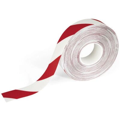Ruban de marquage au sol Durable DURALINE 50mm Rouge/Blanc - Ruban de marquage au sol - Publicité Ruban de marquage au sol Durable DURALINE 50mm Rouge/Blanc - Ruban de marquage au sol - Publicité