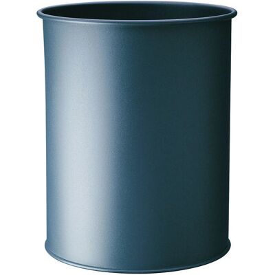 Durable 330158 Trash Can - 15L Round Metal Anthracite Durable 330158 Trash Can - 15L Round Metal Anthracite