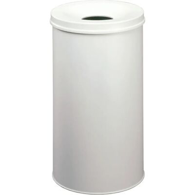 Durable H662xØ375mm Abfallbehälter 60l Grau - Mülleimer Durable H662xØ375mm Abfallbehälter 60l Grau - Mülleimer