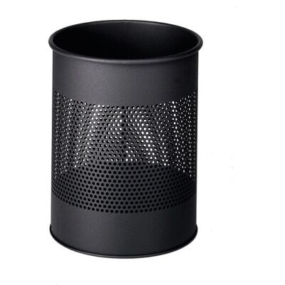 Durable 3310-01 15 L Round Metal Black - Waste Bin Durable 3310-01 15 L Round Metal Black - Waste Bin