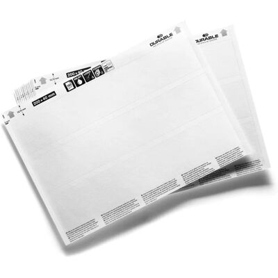 Durable Labels - 200x40mm Refill Pack - Violet, Beige, Pink, Green, Blue - 3 pcs Durable Labels - 200x40mm Refill Pack - Violet, Beige, Pink, Green, Blue - 3 pcs