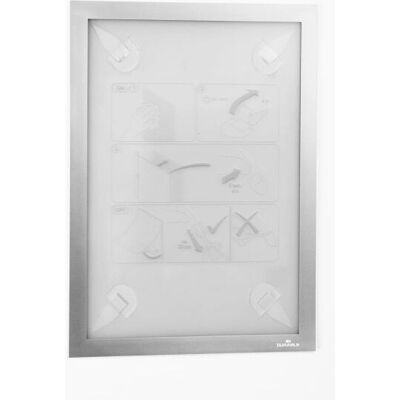 Durable DurableWallpaper A4 Zilver - Muurdecoratie Durable DurableWallpaper A4 Zilver - Muurdecoratie