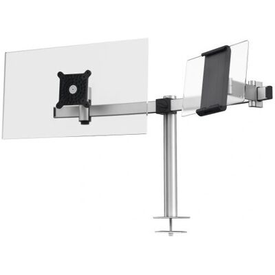 Support de moniteur DURABLE Argent - Pour écrans 21-34 pouces - Publicité Support de moniteur DURABLE Argent - Pour écrans 21-34 pouces - Publicité