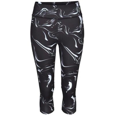LASCANA ACTIVE Black Marble Leggings - Sporthose LASCANA ACTIVE Black Marble Leggings - Sporthose