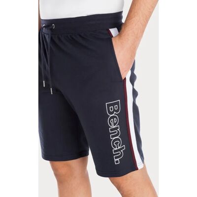 BENCH Sweatshorts - Relaxed Fit, Navy-White, Herren BENCH Sweatshorts - Relaxed Fit, Navy-White, Herren