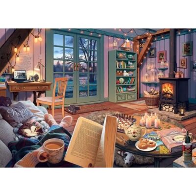Ravensburger Nr 6 Gemütliches Schuppenpuzzle - 1000 Teile Ravensburger Nr 6 Gemütliches Schuppenpuzzle - 1000 Teile