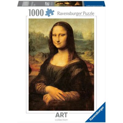 Ravensburger - Collezione d'Arte Mona Lisa 1000 Puzzle - Puzzle Artistico Ravensburger - Collezione d'Arte Mona Lisa 1000 Puzzle - Puzzle Artistico