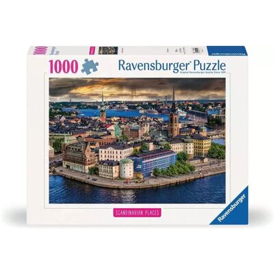 Ravensburger Scandinavian Places 1000 palan palapeli - Tukholma - Aikuiset ja Lapset Ravensburger Scandinavian Places 1000 palan palapeli - Tukholma - Aikuiset ja Lapset