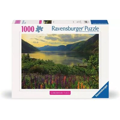 Ravensburger 12000115 Puzzle 1000 pièces Lieux Scandinaves - Fjord en Norvège - Publicité Ravensburger 12000115 Puzzle 1000 pièces Lieux Scandinaves - Fjord en Norvège - Publicité
