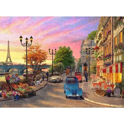 Ravensburger Escena Romántica en París Puzzle 500 piezas Ravensburger Escena Romántica en París Puzzle 500 piezas