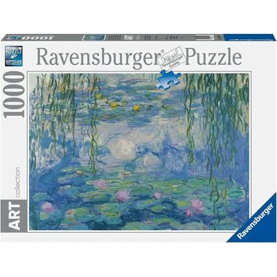 Ravensburger - Monet Nymphéas Puzzle 1000 Pièces Collection d'Art - Puzzle Ravensburger - Monet Nymphéas Puzzle 1000 Pièces Collection d'Art - Puzzle