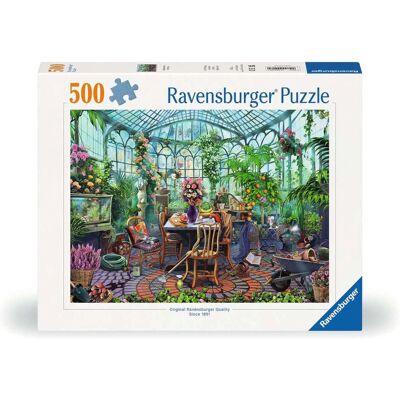 Ravensburger Greenhouse Morning 500-Teiliges Puzzle - Landschaft Ravensburger Greenhouse Morning 500-Teiliges Puzzle - Landschaft