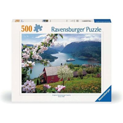 Ravensburger Scandinavische Idylle Puzzel - 500 Stukjes - Volwassenen Ravensburger Scandinavische Idylle Puzzel - 500 Stukjes - Volwassenen