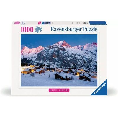 Ravensburger 12000254 - Berner Oberland Mürren - Puzzle de 1000 pièces - Puzzle Ravensburger 12000254 - Berner Oberland Mürren - Puzzle de 1000 pièces - Puzzle