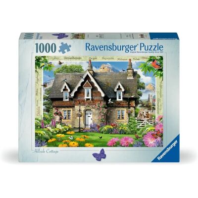 Ravensburger No.15 Hillside Cottage Jigsaw Puzzle - 1000 Pieces Ravensburger No.15 Hillside Cottage Jigsaw Puzzle - 1000 Pieces