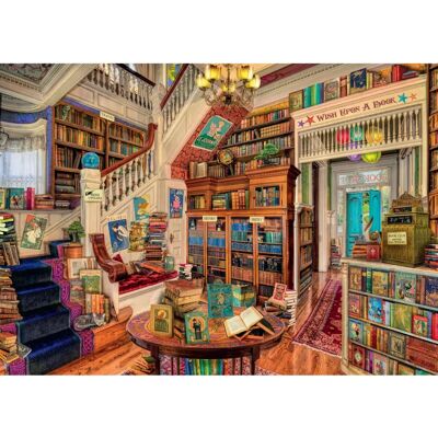 Ravensburger The Fantasy Bookshop 1000 Piece Puzzle Ravensburger The Fantasy Bookshop 1000 Piece Puzzle