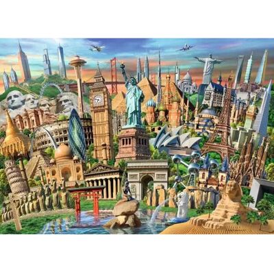 Ravensburger 12000332 Landschaftspuzzle 1000 Stück - Sehenswürdigkeiten Ravensburger 12000332 Landschaftspuzzle 1000 Stück - Sehenswürdigkeiten