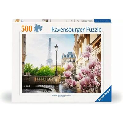 Ravensburger Modell 12000366 - Våren i Paris Puslespill - 500 biter Ravensburger Modell 12000366 - Våren i Paris Puslespill - 500 biter
